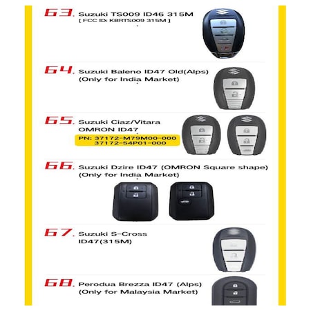 Xhorse Xhorse: Knife Style Universal Smart Proximity Key for VVDI Key Tool XHS-XSKF01EN